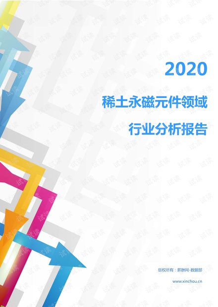 2020年IT通讯电子器件行业稀土永磁元件领域行业分析报告(市场调查报告).pdf