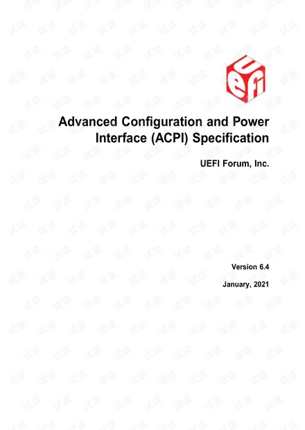 ACPI_Spec_6_4_Jan22.pdf_ACPI specification 6.4 download资源-CSDN下载