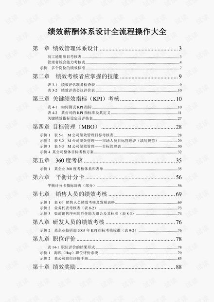 绩效薪酬体系设计全流程操作大全.pdf