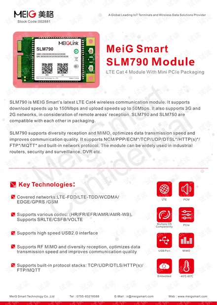 SLM790_MiniPCIe_Module Sepcification_V1.0.pdf