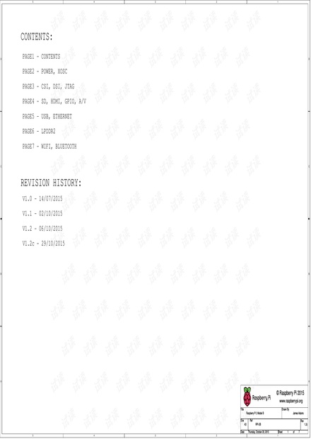 Raspberry Pi 3 Model B v1.2 Schematic diagram.pdf