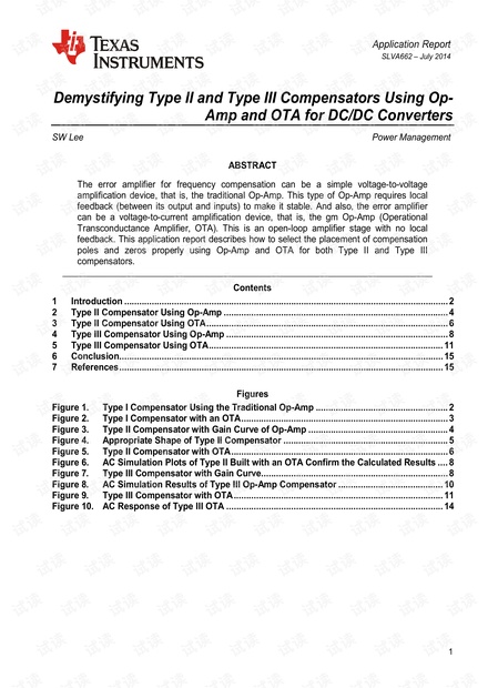 Type II and Type III Compensators