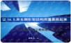 让16.5米长钢桁架结构雨篷悬挑起来.ppt