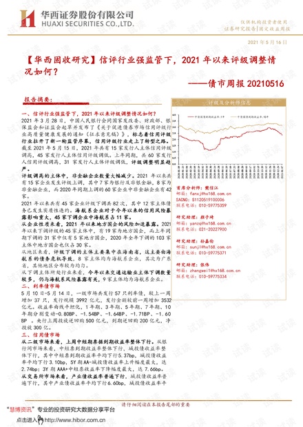 20210516-华西证券-债市周报:信评行业强监管下,2021年以来评级调整情况如何?_.pdf