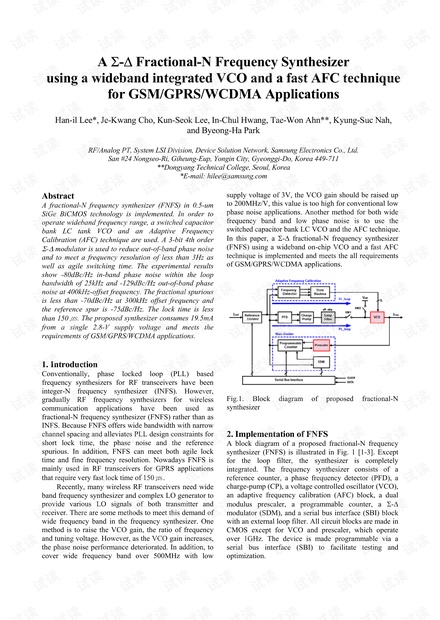Fractional-N Frequency Synthesizer .pdf