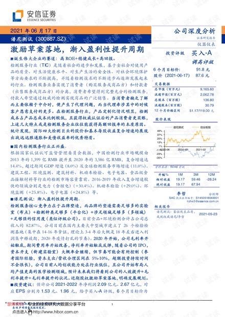 20210617-安信证券-谱尼测试-300887-公司深度分析:激励草案落地,渐入盈利性提升周期.pdf