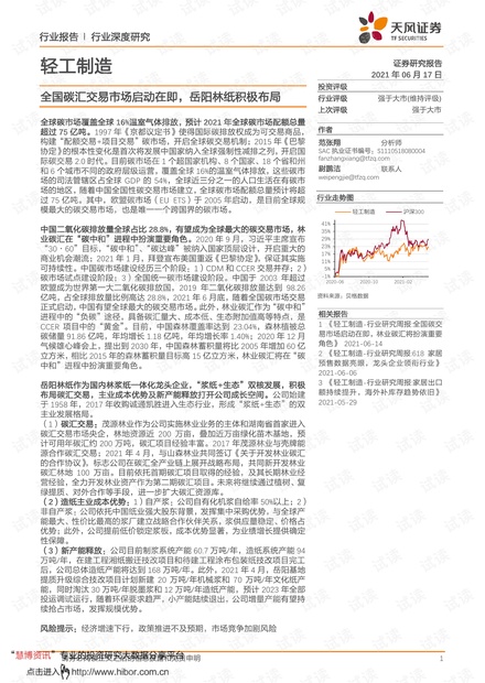 20210617-天风证券-轻工制造行业:全国碳汇交易市场启动在即,岳阳林纸积极布局.pdf