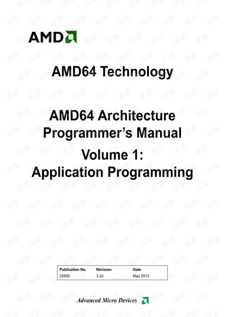 AMD64 Architecture Programmer’s Manual Volume 1 - Application Programming.pdf
