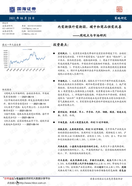 20210620-国海证券-周观点与市场研判:内需渐强外需渐弱,碳中和商品供需改善.pdf