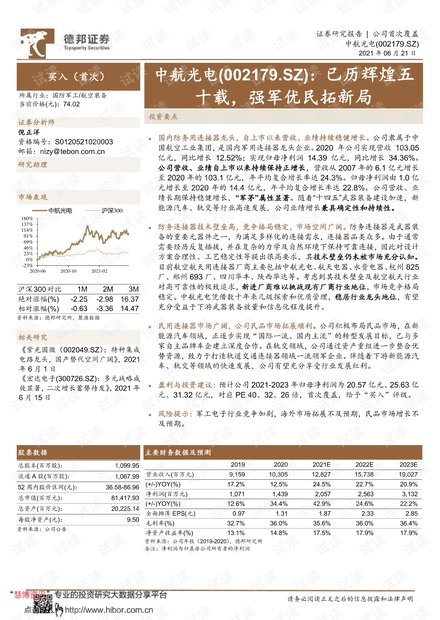 20210621-德邦证券-中航光电-002179-已历辉煌五十载,强军优民拓新局.pdf