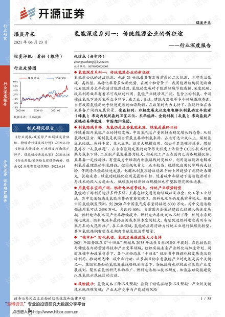 20210623-开源证券-煤炭开采行业氢能深度系列一:传统能源企业的新征途.pdf