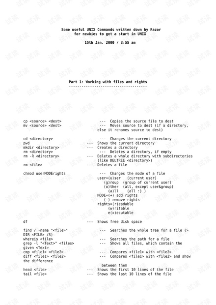 UNIX Commands for Beginners.pdf