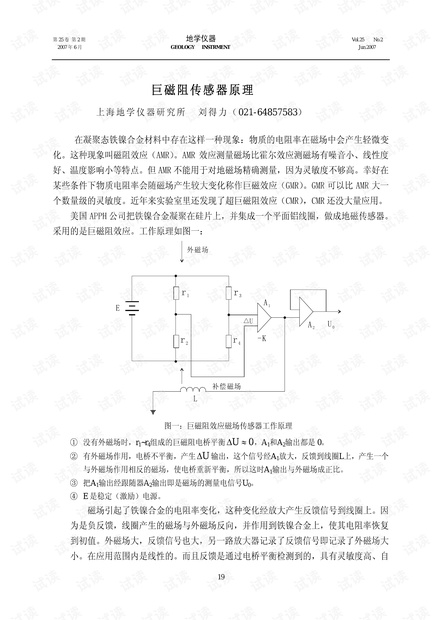 巨磁阻传感器-应用新能源汽车电机控制关键部件