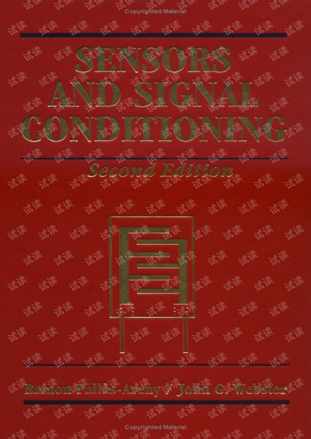 SENSORS AND SIGNAL CONDITIONING