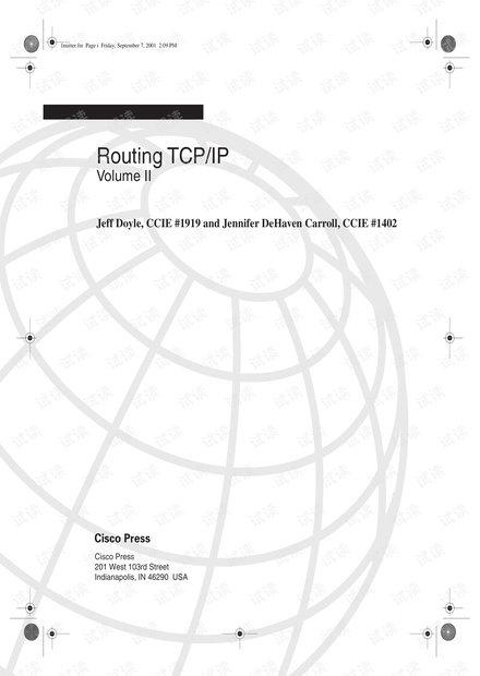 Cisco Routing Switching TCP/IP Volume II