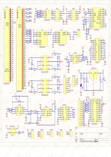 基于CPLD的CCD驱动时序设计及后续处理原理图