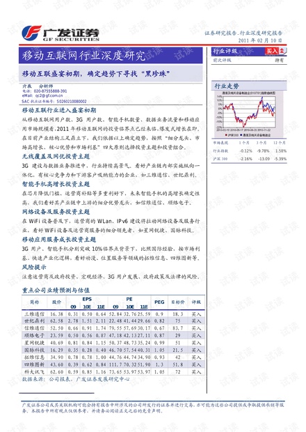 移动互联网行业深度研究报告