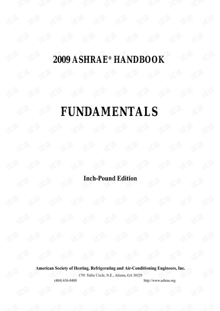 ASHRAE_2009_-_Fundamentals