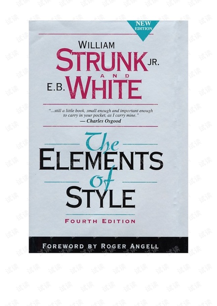 The Elements Of Style - Strunk & White - 4Th Ed.pdf