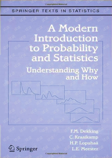 A Modern Introduction to Probability and Statistics