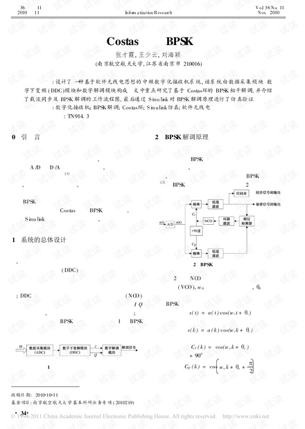 一种基于Costas环的BPSK解调设计