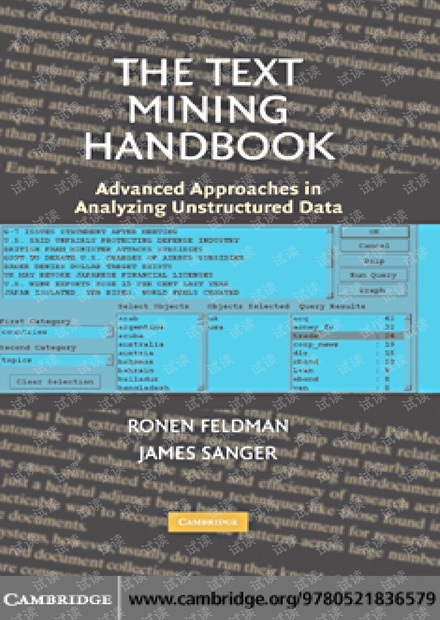 The Text Mining Handbook. Advanced Approaches in Analyzing Unstructured Data.pdf