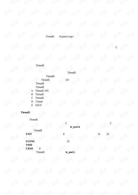 ThreadX 手册.pdf