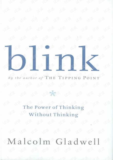 Blink.the.power.of.thinking.without.thinking.-.Malcolm.Gladwell.pdf