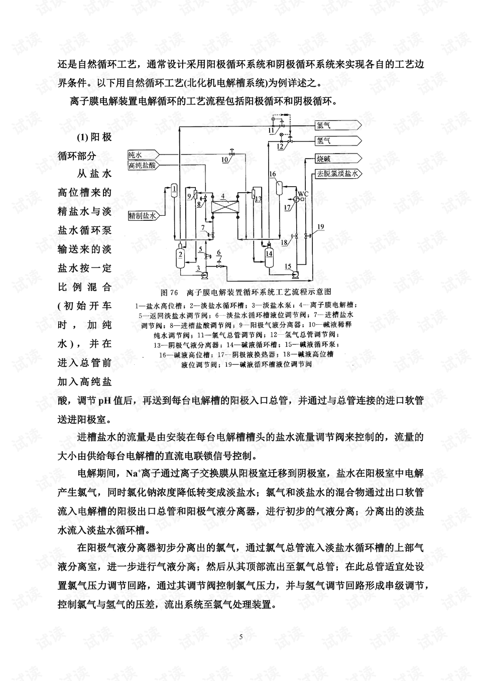 离子膜烧碱工艺详解:精制盐水与电解原理 - CSDN文库