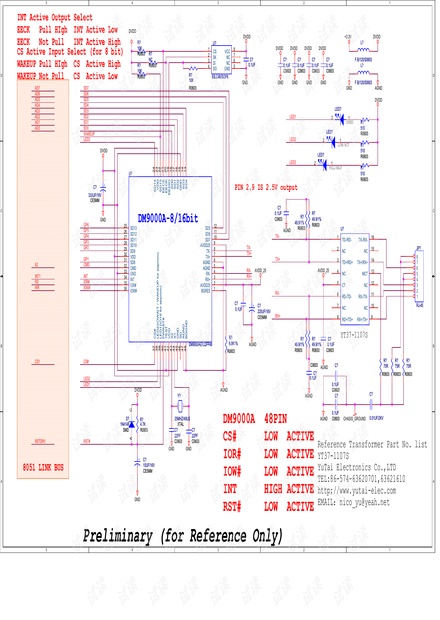 dm9000a实用电路