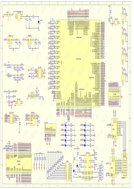 FPGA 开发板 原理图
