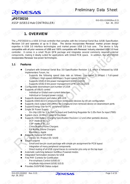 uPD720210 user manual
