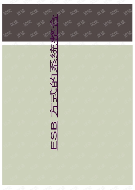 企业服务总线（ESB）：系统整合的关键组件与流程详解 - CSDN文库