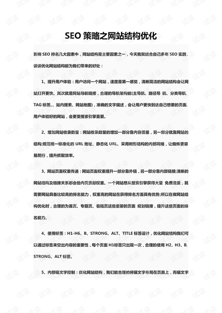 SEO策略之网站结构优化.pdf