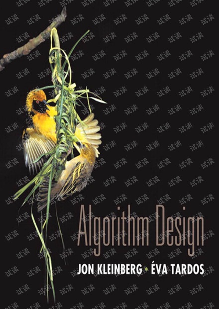 算法设计 Algorithm Design, Jon Kleinberg, Eva Tardos