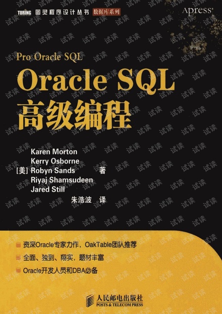 Oracle SQL高级编程(资深Oracle专家力作,OakTable团队推荐)--详细书签版
