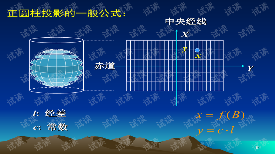 圆锥地图投影第9页