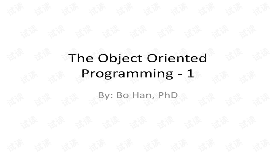 objective-c: from zero to hero - object oriented programming 1
