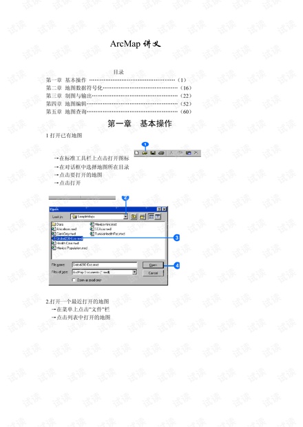 ArcGIS使用手册