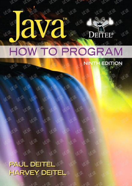 Java大学教程英文第九版