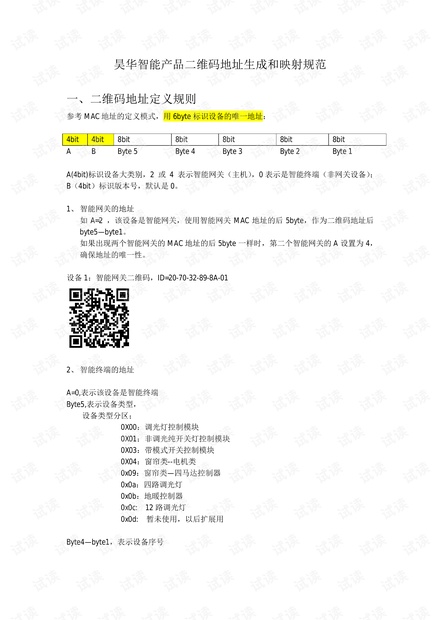 昊华智能二维码生成规则