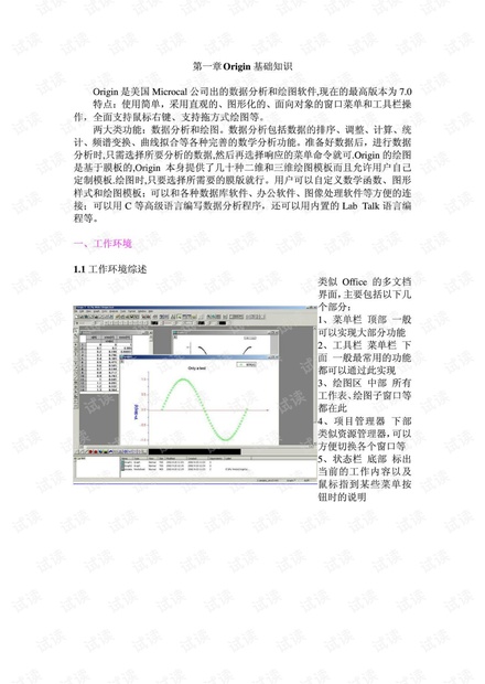 origin画图