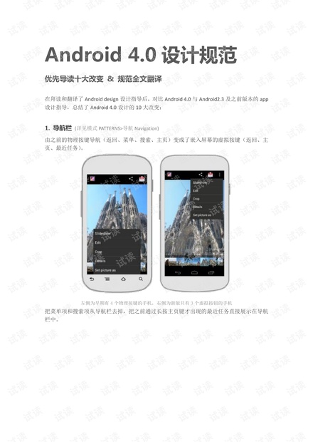 Android-4.0 设计规范