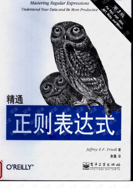 《精通正则表达式(第3版)》 高清版