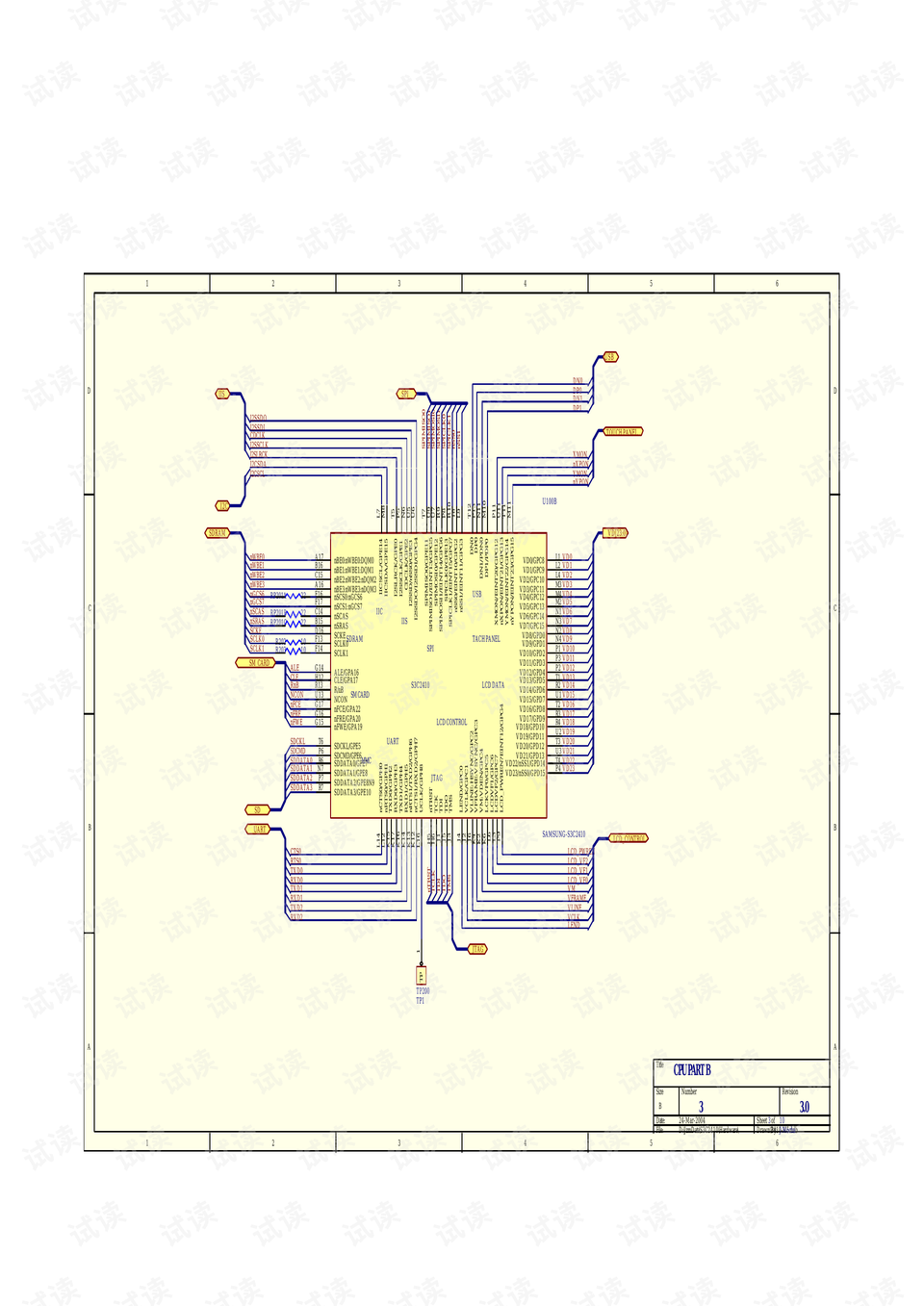 s3c2410开发板原理图(1)