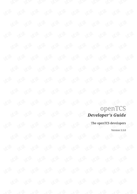 openTCS开发者手册_opentcs,opentcs资源-CSDN下载
