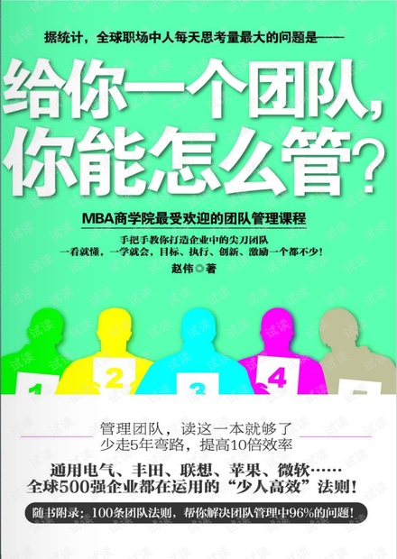 给你一个团队,你能怎么管