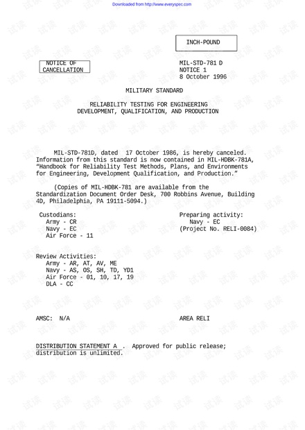 MIL-STD-781D_NOTICE-1.021743.PDF_how to interpret MIL-STD-781D notice 1 ...