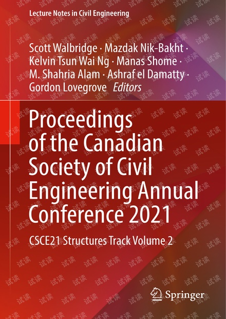 ProceedingsoftheCanadianSocietyofCivilEngineering2021_CSCE 2021 ...