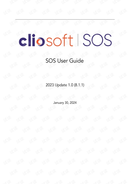 SOS_User_Guide.pdf_How to use ClioSoft SOS for version control资源-CSDN下载
